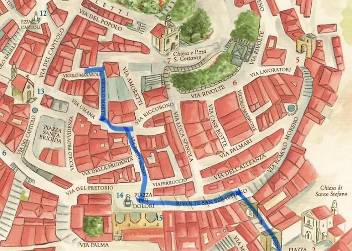 Apartment La Perla,4 Persone Centro Storico *